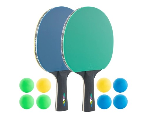 Комплект для настільного тенісу Joola Colorato 2 Bats 8 Balls (54814) (930938)