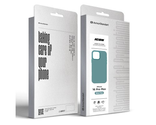 Чохол до мобільного телефона Armorstandart ICON2 Case Apple iPhone 16 Pro Max Blue Fog (ARM79644)