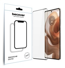 Скло захисне BeCover Motorola Edge 50 Ultra Black (712345)