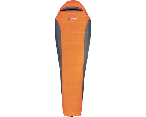 Спальний мішок Terra Incognita Siesta Regular 300 Left Orange/Grey (4823081505341)