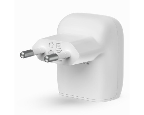 Зарядний пристрій Belkin 20W USB-C PD PPS white (WCA006VFWH)