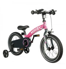 Дитячий велосипед QPlay біговел Miniby 3в1 Pink (CB01MiniByPink)