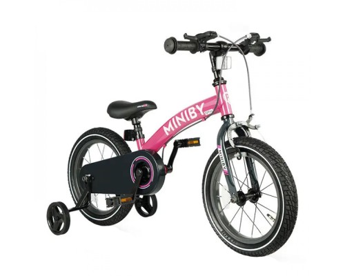 Дитячий велосипед QPlay біговел Miniby 3в1 Pink (CB01MiniByPink)