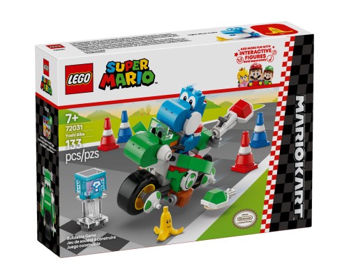 Конструктор LEGO Super Mario Mario Kart – Yoshi Bike (72031)