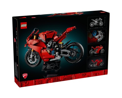 Конструктор LEGO Technic Мотоцикл Ducati Panigale V4 S (42202)