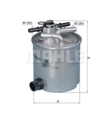 Фільтр паливний Mahle KL404/16