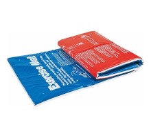 Килимок для фітнесу Toorx Padded Exercise 181х60х2,5 см з антиковзною поверхнею Blu/Rosso (MAT-GE) (931149)