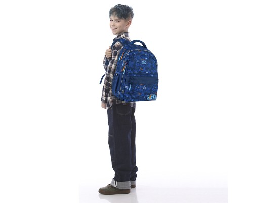 Рюкзак шкільний GoPack Education 182M Crazy Skate (GO25-182M-7)