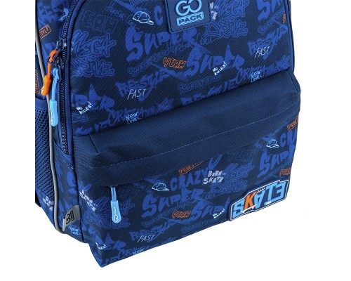 Рюкзак шкільний GoPack Education 182M Crazy Skate (GO25-182M-7)
