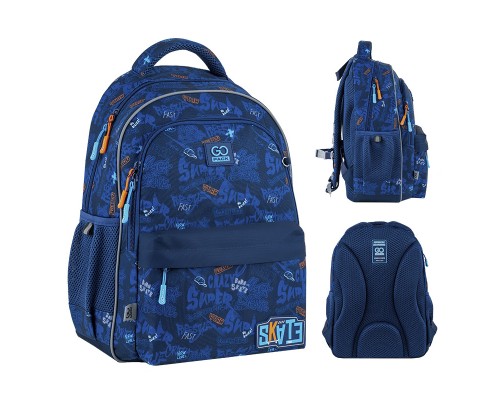 Рюкзак шкільний GoPack Education 182M Crazy Skate (GO25-182M-7)