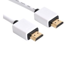 Кабель мультимедійний HDMI to HDMI 2.0m 2.0 white Sandberg (308-98)