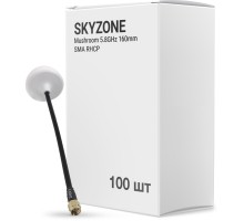 Антена для дрона Skyzone Mushroom 5.0GHz 160mm SMA RHCP упаковка 100 шт. (AT5GBOX100)