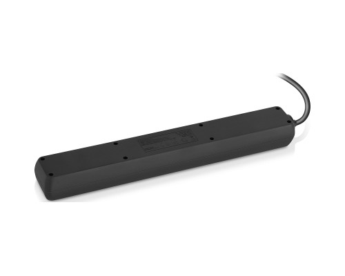 Мережевий фільтр живлення REAL-EL RS-PROTECT 605 3m, black (EL122300041)