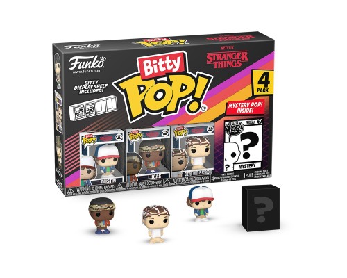 Фігурка Funko Pop набір Bitty POP! - Дастін (4 фігурки в асортименті) (83662)