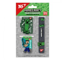 Закладки для книг Yes магнітні Minecraft Boom 3 шт (708345)