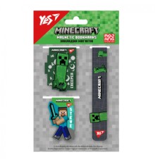 Закладки для книг Yes магнітні Minecraft Boom 3 шт (708345)