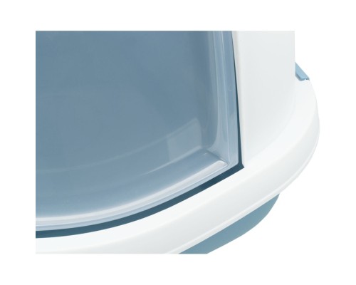 Туалет для котів Trixie Primo XXL 56х47х71 см блакитно-білий (4011905401775)