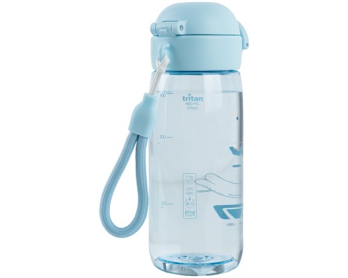 Поїльник-непроливайка Kite 480 мл, блакитна (K25-1236-2)