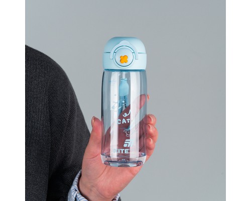 Поїльник-непроливайка Kite 480 мл, блакитна (K25-1236-2)