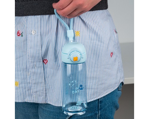 Поїльник-непроливайка Kite 480 мл, блакитна (K25-1236-2)