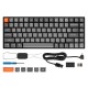 Клавіатура Keychron K2 Max K Super Banana Hot-Swap QMK Wireless/Bluetooth/USB-А UA Black (K2M-J4-UA)
