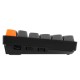 Клавіатура Keychron K2 Max K Super Banana Hot-Swap QMK Wireless/Bluetooth/USB-А UA Black (K2M-J4-UA)
