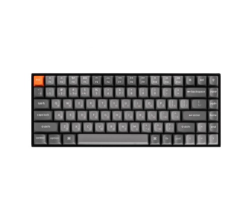 Клавіатура Keychron K2 Max K Super Banana Hot-Swap QMK Wireless/Bluetooth/USB-А UA Black (K2M-J4-UA)