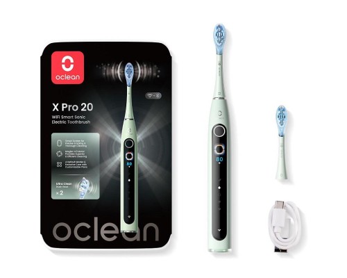 Електрична зубна щітка Oclean X Pro 20 Electric Toothbrush Green (6970810556902)