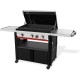 Гриль-барбекю Weber Slate GPD 76 см Black (1501148)