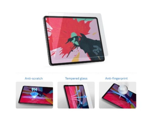 Скло захисне 2E iPad Pro 11 (2024), 2.5D (2E-IP-IPD-P11-LT2.5D-CL)