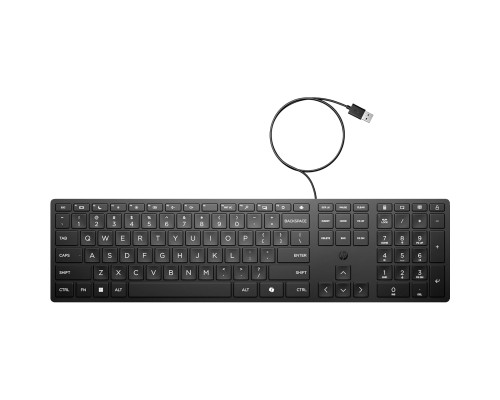 Клавіатура HP 320K USB UA Black (9SR37UT)