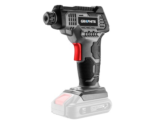 Автомобільний компресор Graphite Energy+ 18V, 7бар (без АКБ та ЗП) (58G041)