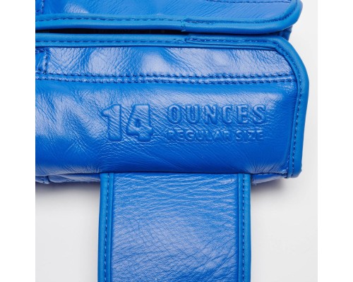 Боксерські рукавички Leone GN111 The Greatest Blue 12 унцій (GN111_Blue_12oz)