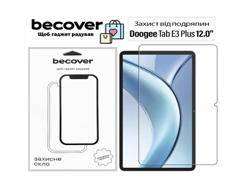 Скло захисне BeCover Doogee Tab E3 Plus 12.0 (713714)