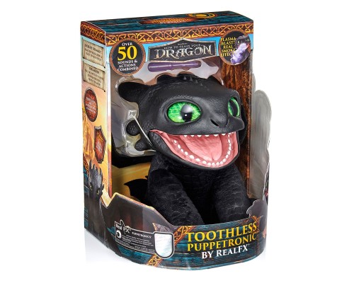 Інтерактивна іграшка Real FX Беззубик (HTTYD-1001-01)