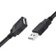 Дата кабель USB 2.0 AM/AF 1.8m black ColorWay (CW-CBUF076-BK)