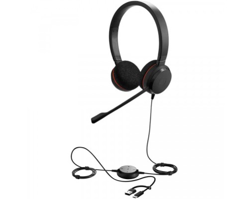 Навушники Jabra Evolve 20 Stereo USB C/A MS (4999-823-169)