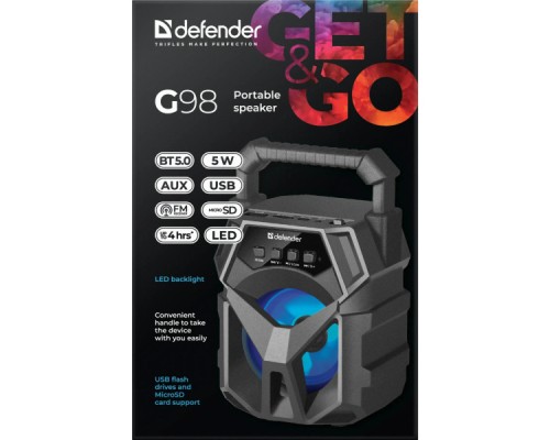 Акустична система Defender G98 Black (65098)