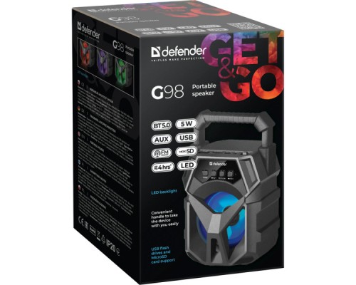 Акустична система Defender G98 Black (65098)