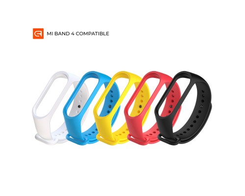 Ремінець до фітнес браслета Armorstandart комплект 5шт Xiaomi Mi Band 4/3 Captain M (ARM54422)