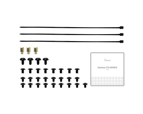 Корпус OCYPUS GAMMA C70 BK (GAMMA-C70-BKG000XX-GL)