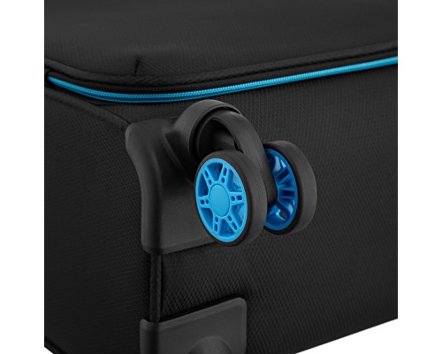 Набір валіз 2E Trek (M+S), чорні (2E-SPE-TREK-SET4-BK)