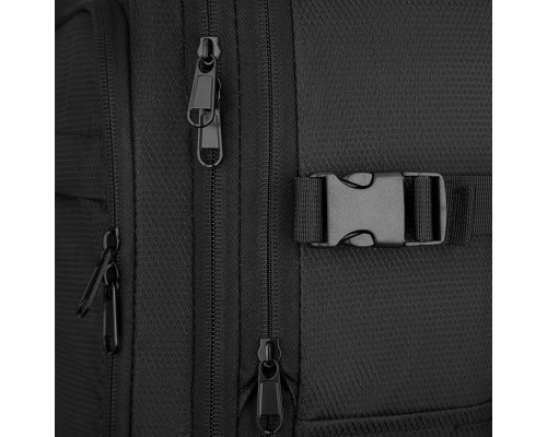 Набір валіз 2E Trek (M+S), чорні (2E-SPE-TREK-SET4-BK)
