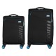 Набір валіз 2E Trek (M+S), чорні (2E-SPE-TREK-SET4-BK)