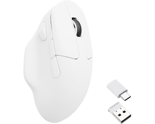 Мишка Keychron M7 Wireless/Bluetooth/USB White (M7-A3)