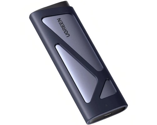 Кишеня зовнішня UGREEN USB 3.2 Gen 2 to M.2 NVMe/SATA 10Gbps UASP TRIM CM767 gray (15813)