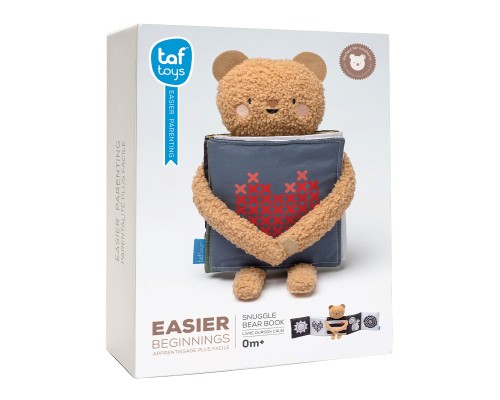 Розвиваюча іграшка Taf Toys Розвивальна книжка Обійми ведмедика 2 в 1 (13795)