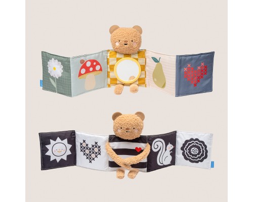 Розвиваюча іграшка Taf Toys Розвивальна книжка Обійми ведмедика 2 в 1 (13795)