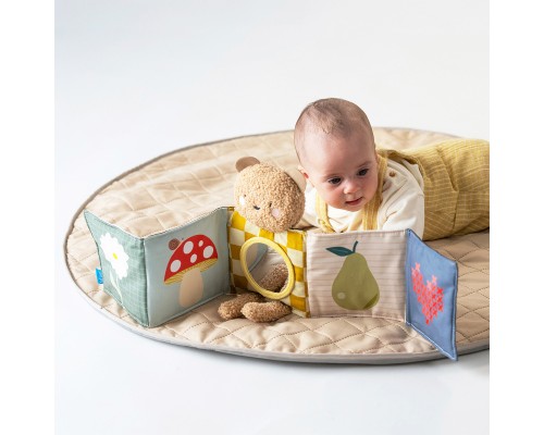 Розвиваюча іграшка Taf Toys Розвивальна книжка Обійми ведмедика 2 в 1 (13795)