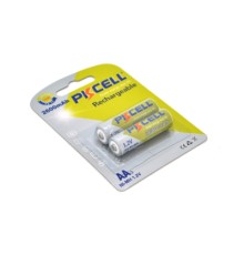 Акумулятор AA R6 2600mAh 1.2V NiMH Rechargeable Battery, 2шт/бл PkCell (PC/AA2600-2B)